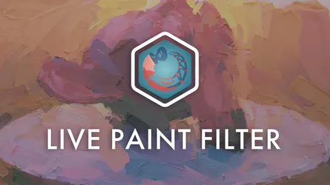 Live Paint Filter - Blender geometry nodes
