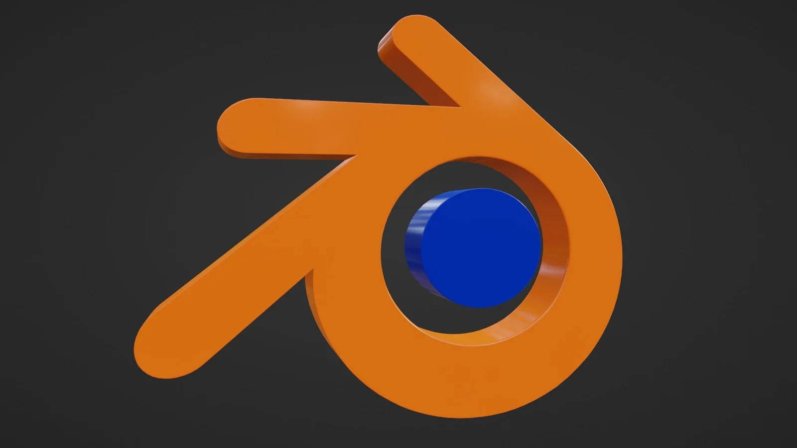 Blender Logo Model screenshot 2