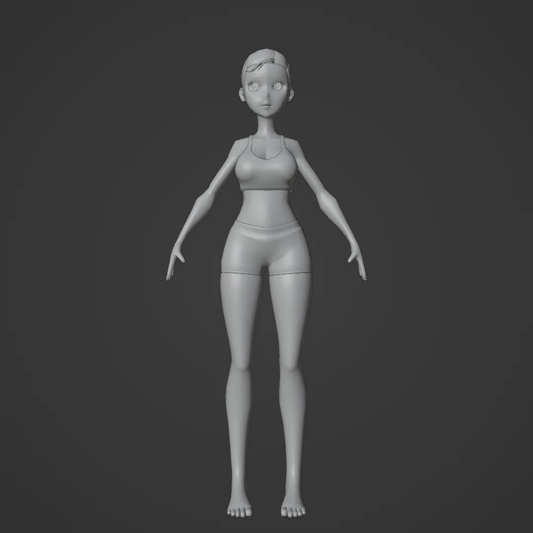 Lowpoly Character Rig screenshot 3