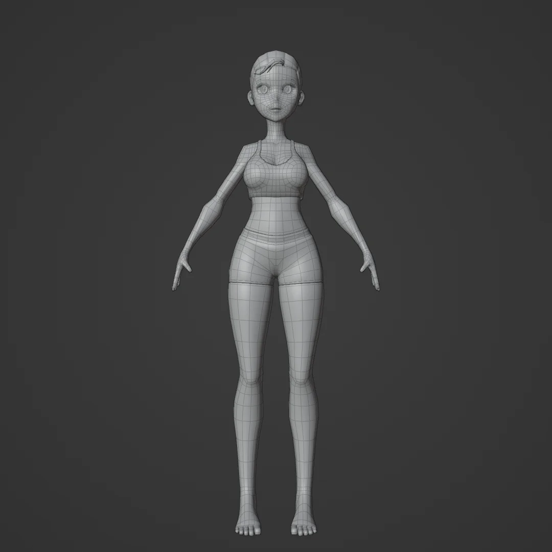 Lowpoly Character Rig screenshot 4