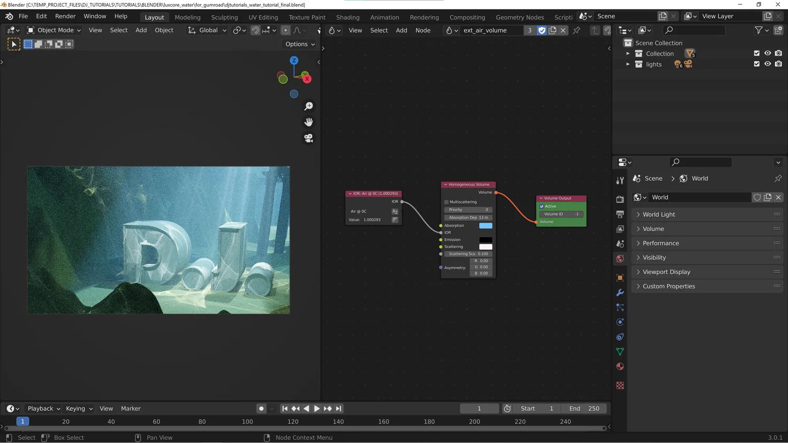 LuxCore Underwater Scene screenshot 5