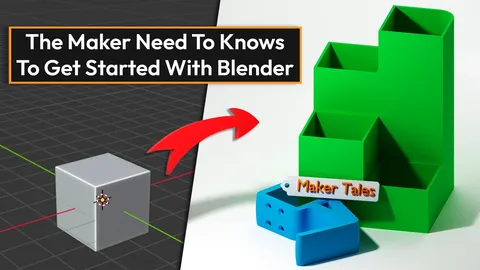 Blender Maker Crash Course - Blender tutorials & courses
