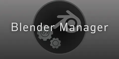 Blender Manager - Blender addons