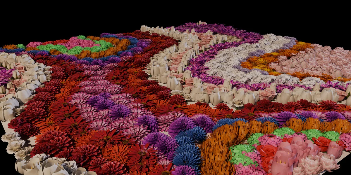 Mesh To Flowers screenshot 4