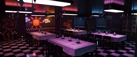 Minecraft FNAF 1 Map - Blender scenes