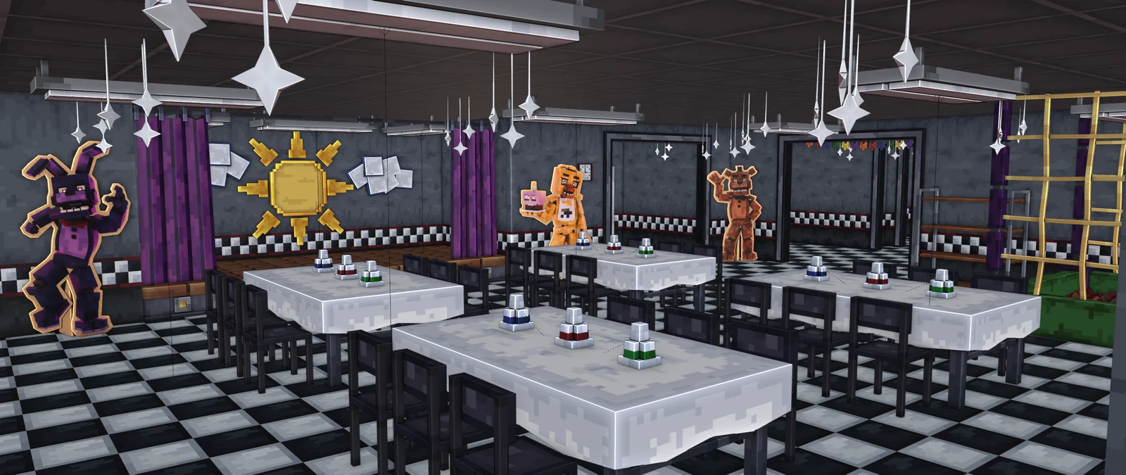 Minecraft FNAF 1 Map screenshot 2