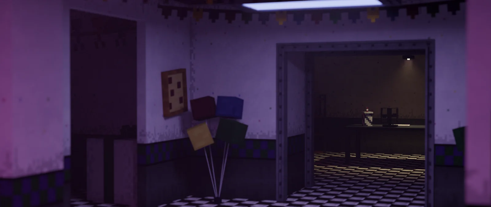 Minecraft FNAF 2 Map screenshot 2