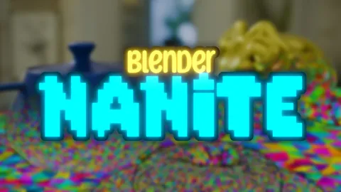 Blender Nanite - Blender geometry nodes