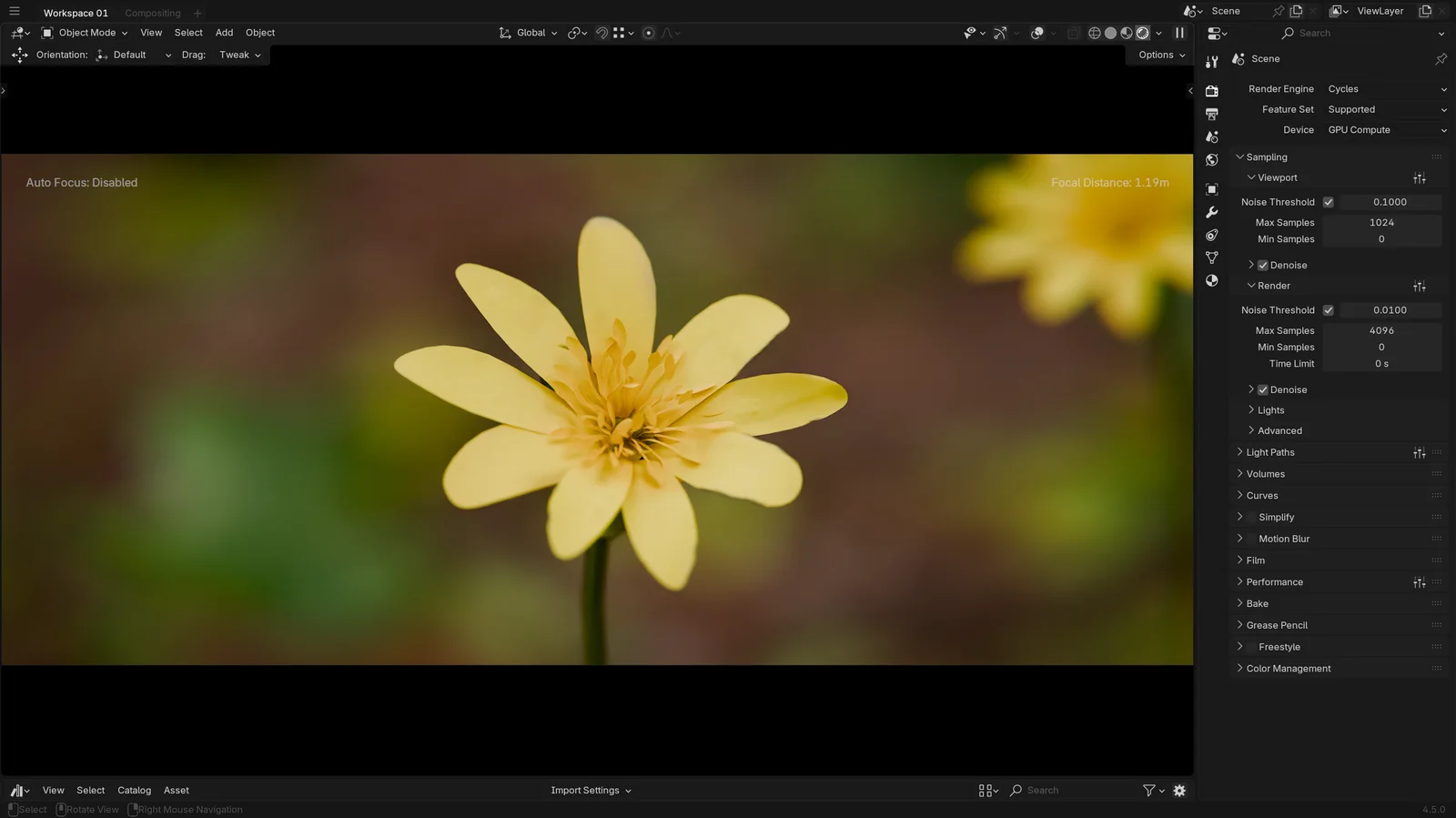 Blender Noir screenshot 3