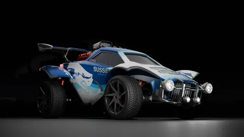 Rocket League Octane Scene - Blender scenes