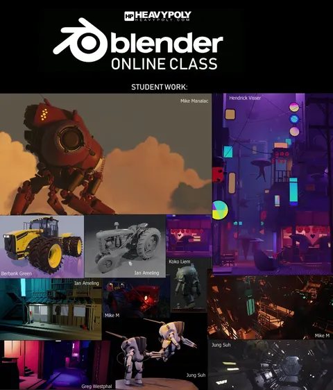 Blender Online Class - Blender tutorials & courses