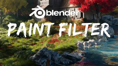 Paint Filter - Blender shaders