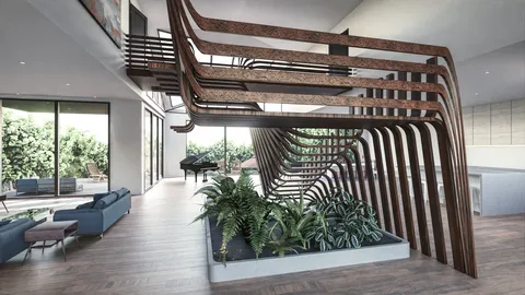 Parametric Feature Stairs - Blender 3d models