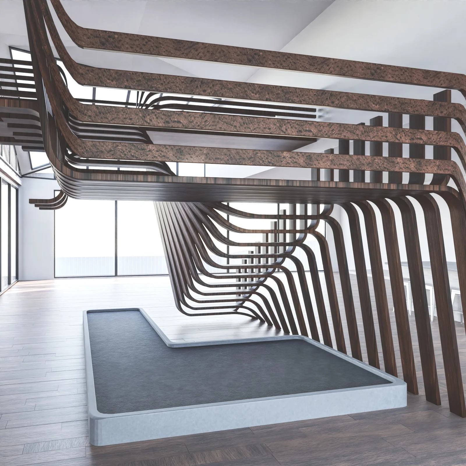 Parametric Feature Stairs screenshot 2