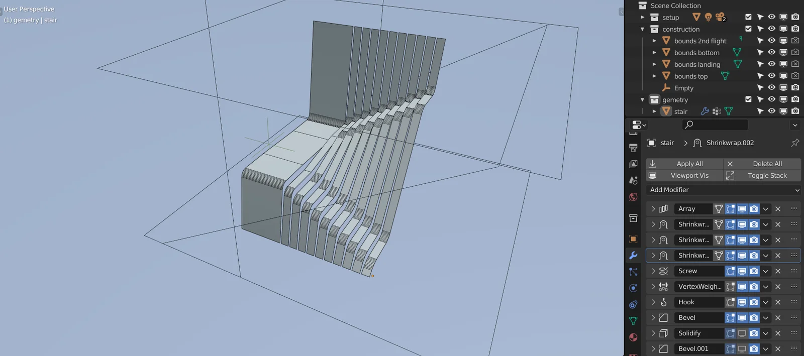 Parametric Feature Stairs screenshot 5