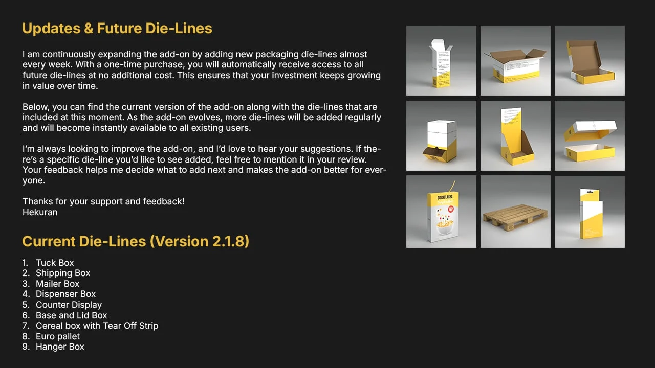 Parametric Packaging screenshot 3