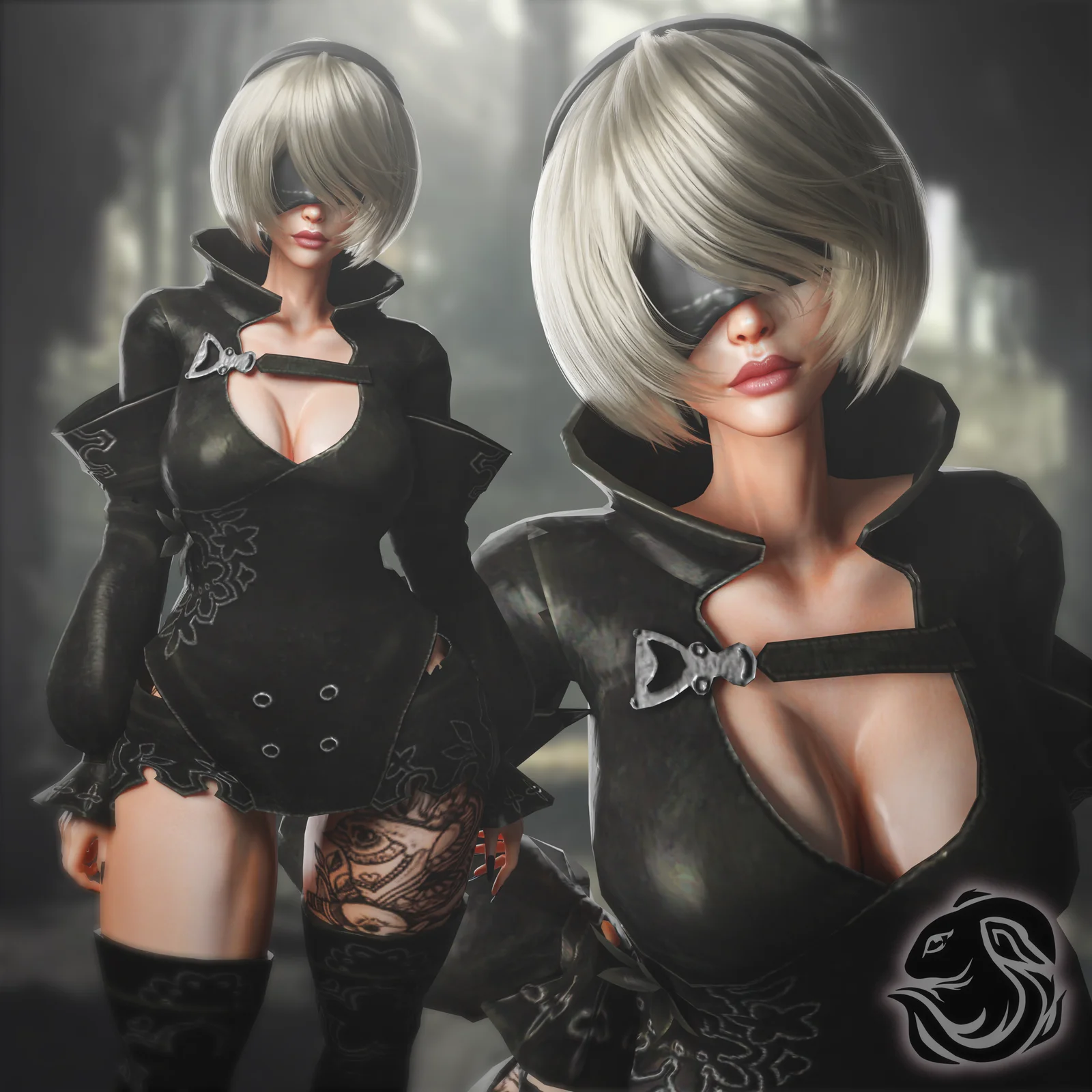 2B Particle Hair screenshot 2