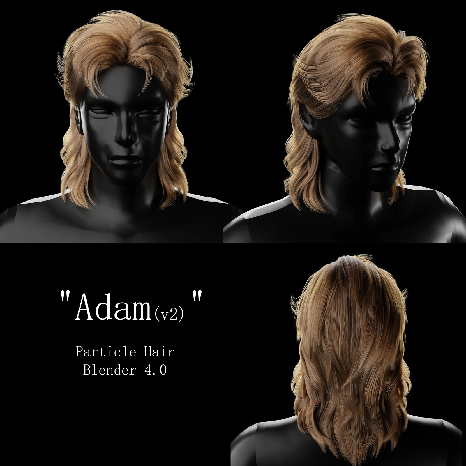 Adam Particle Hair screenshot 3