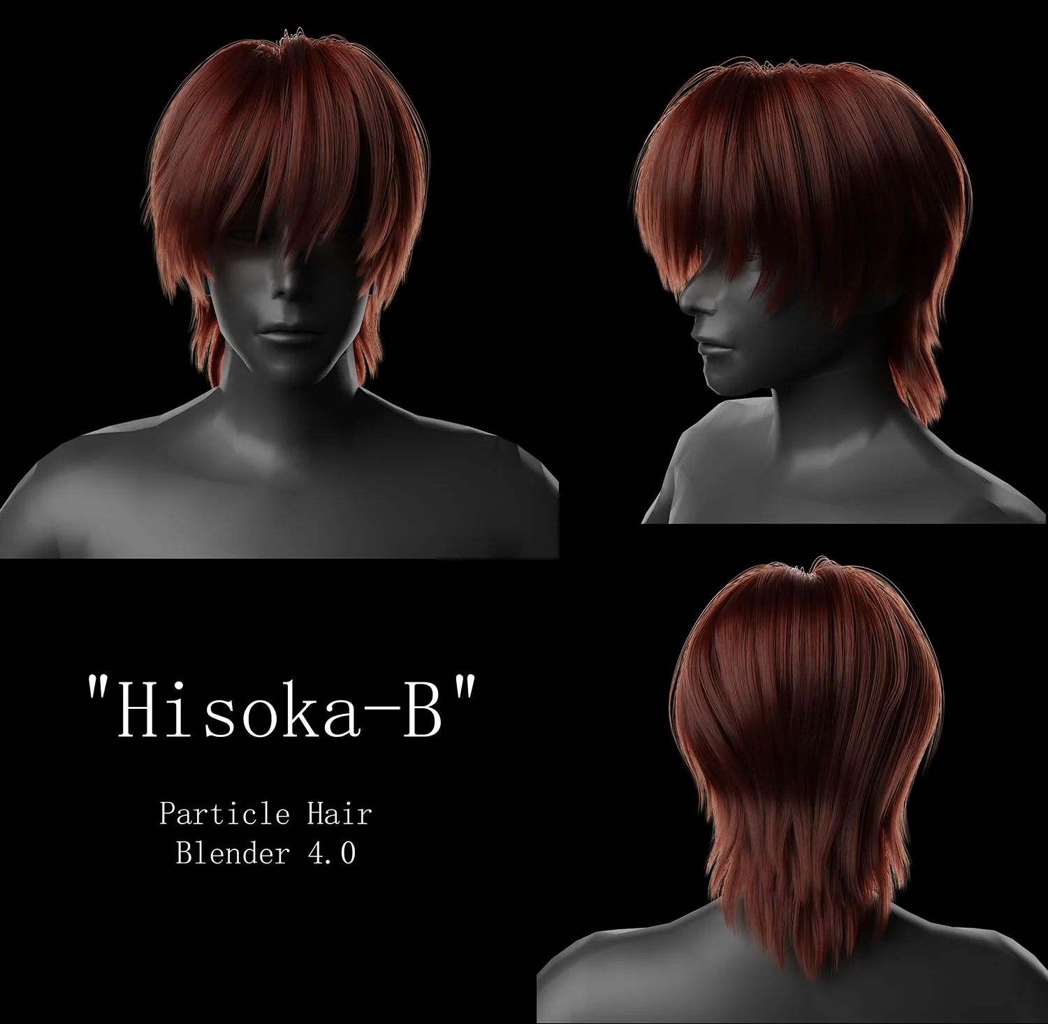 Hisoka-B Particle Hair screenshot 2