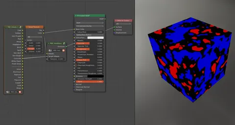 PBR Albedo Validator - Blender shaders