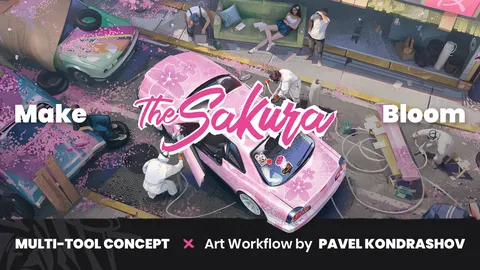 Concept Art Workflow - Blender tutorials & courses