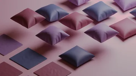 Pillow - Blender 3d models