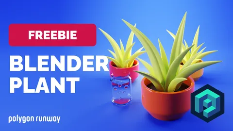 Plant Scene - Blender scenes