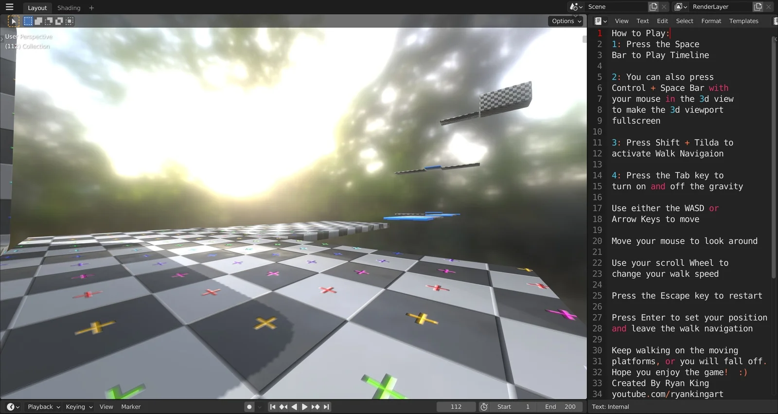 Platform Game screenshot 2