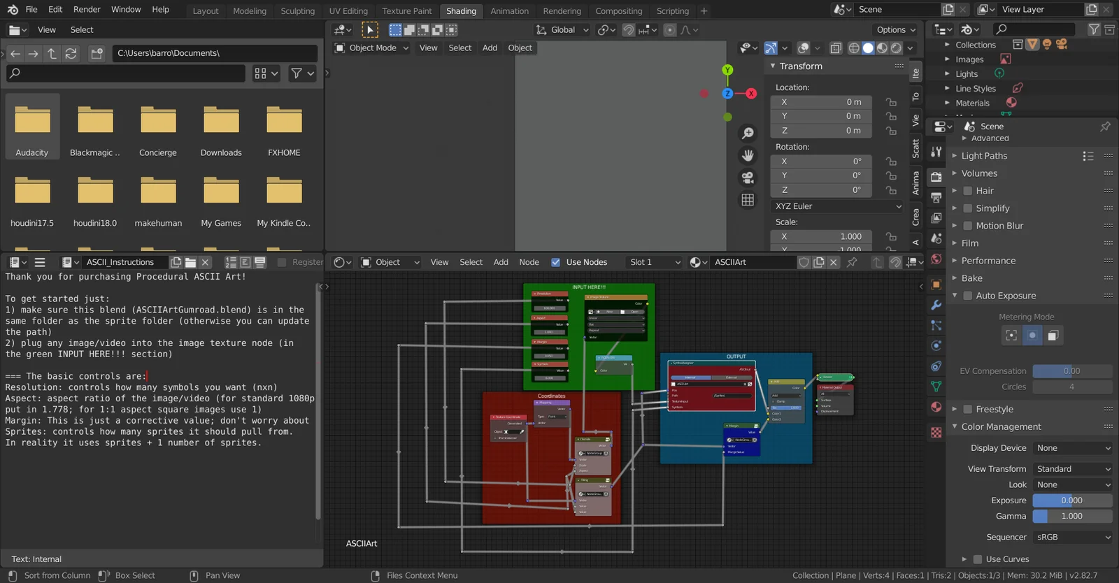 Procedural ASCII Art screenshot 4
