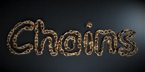 Procedural Chains - Blender geometry nodes