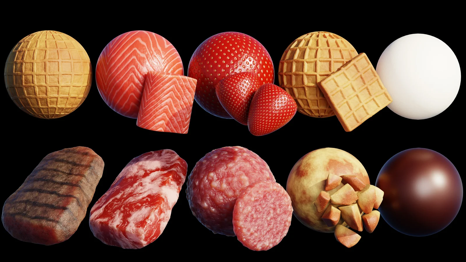 Procedural Food Material Pack 4 screenshot 4