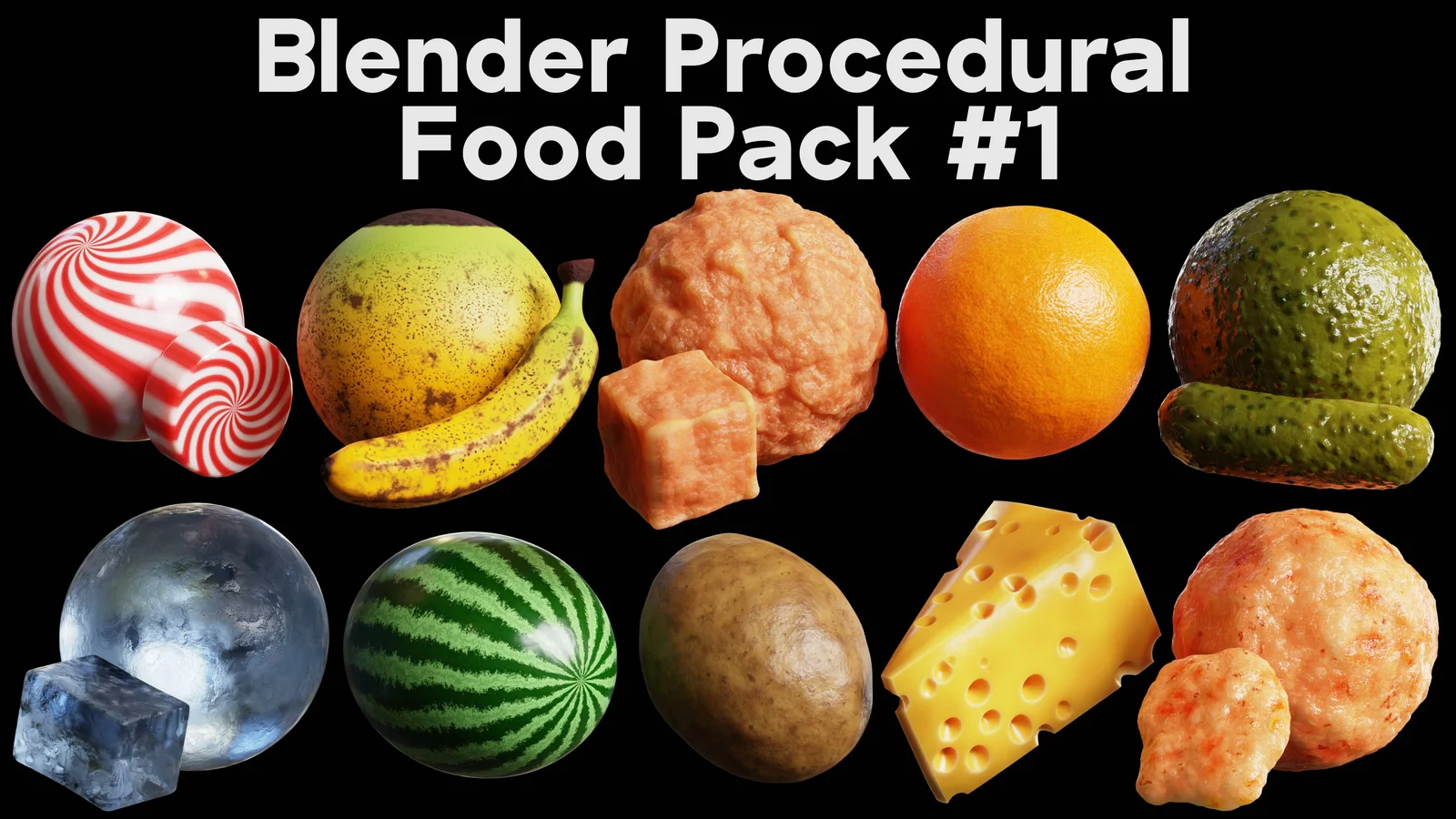 Procedural Food Pack 1 screenshot 2