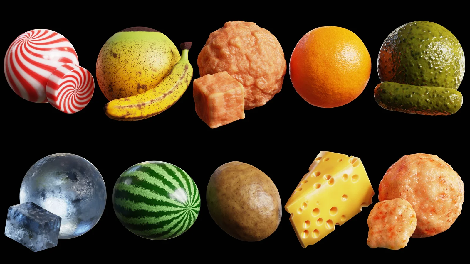 Procedural Food Pack 1 screenshot 3