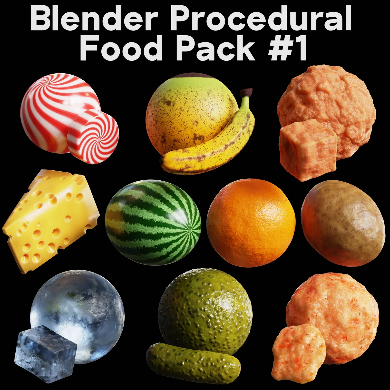 Procedural Food Pack 1 screenshot 5