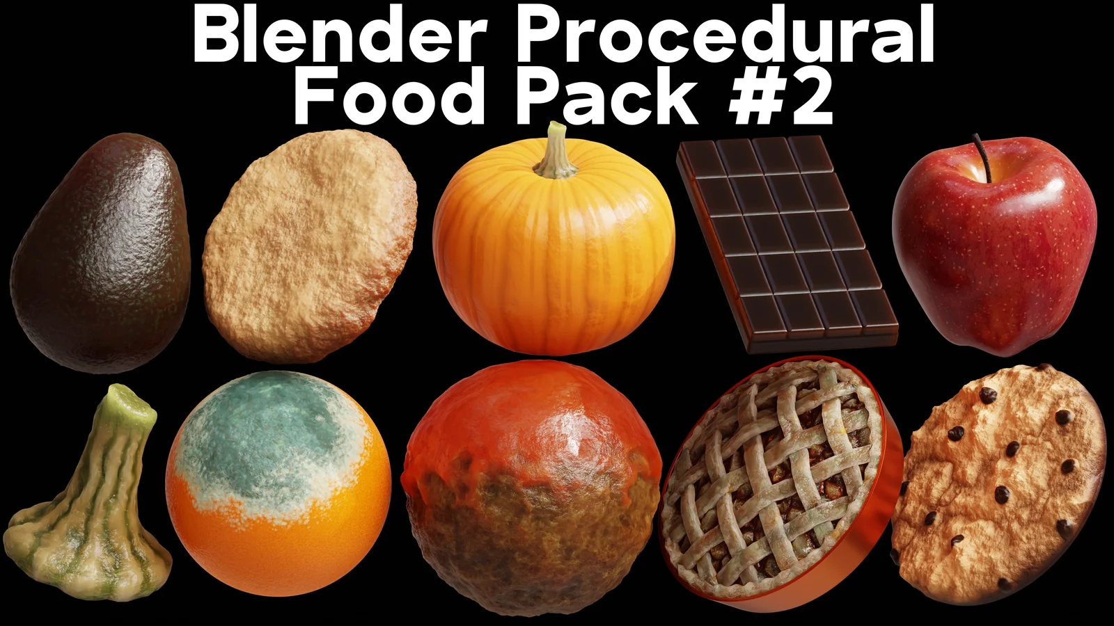 Procedural Food Pack 2 screenshot 4