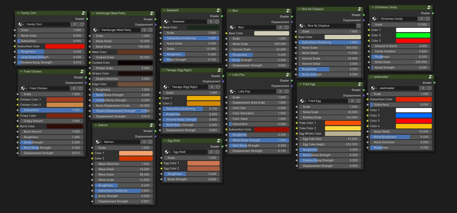 Procedural Food Pack 3 screenshot 3
