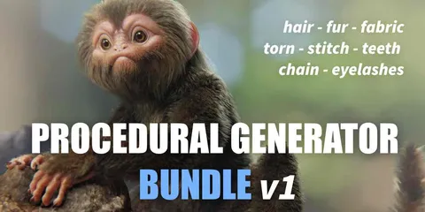 Procedural Generator Bundle - Blender geometry nodes