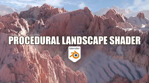 Procedural Landscape Shader - Blender shaders