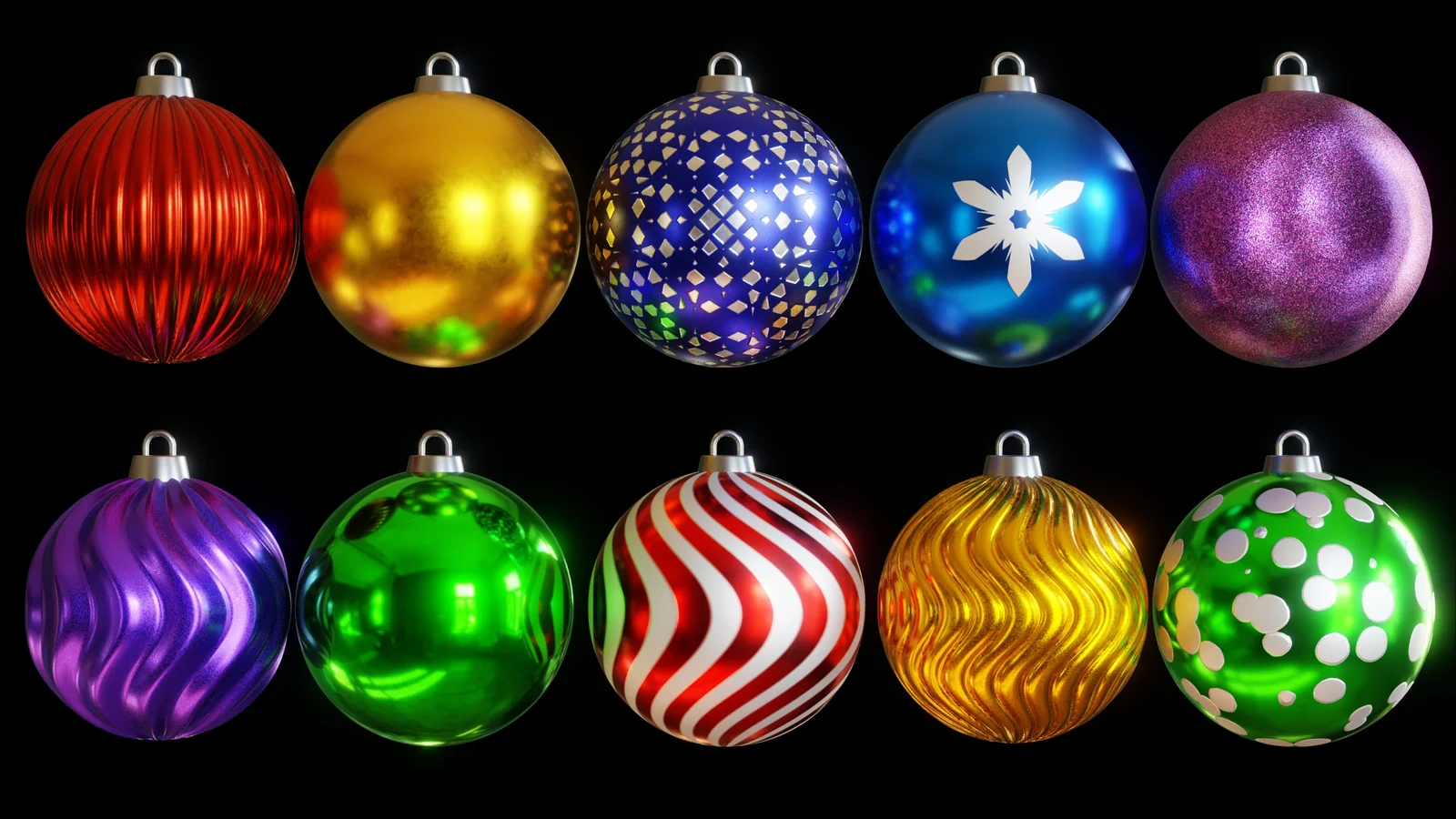 Procedural Christmas Ornaments screenshot 5