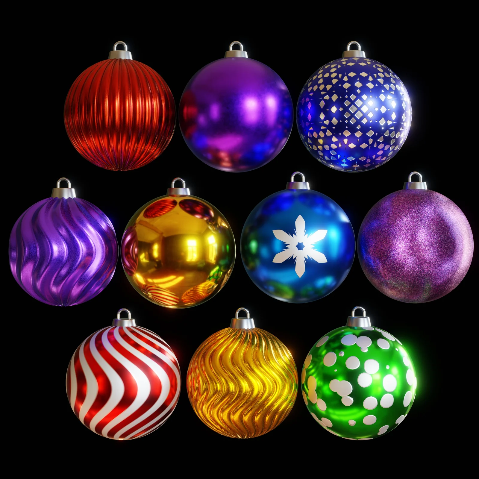 Procedural Christmas Ornaments screenshot 7