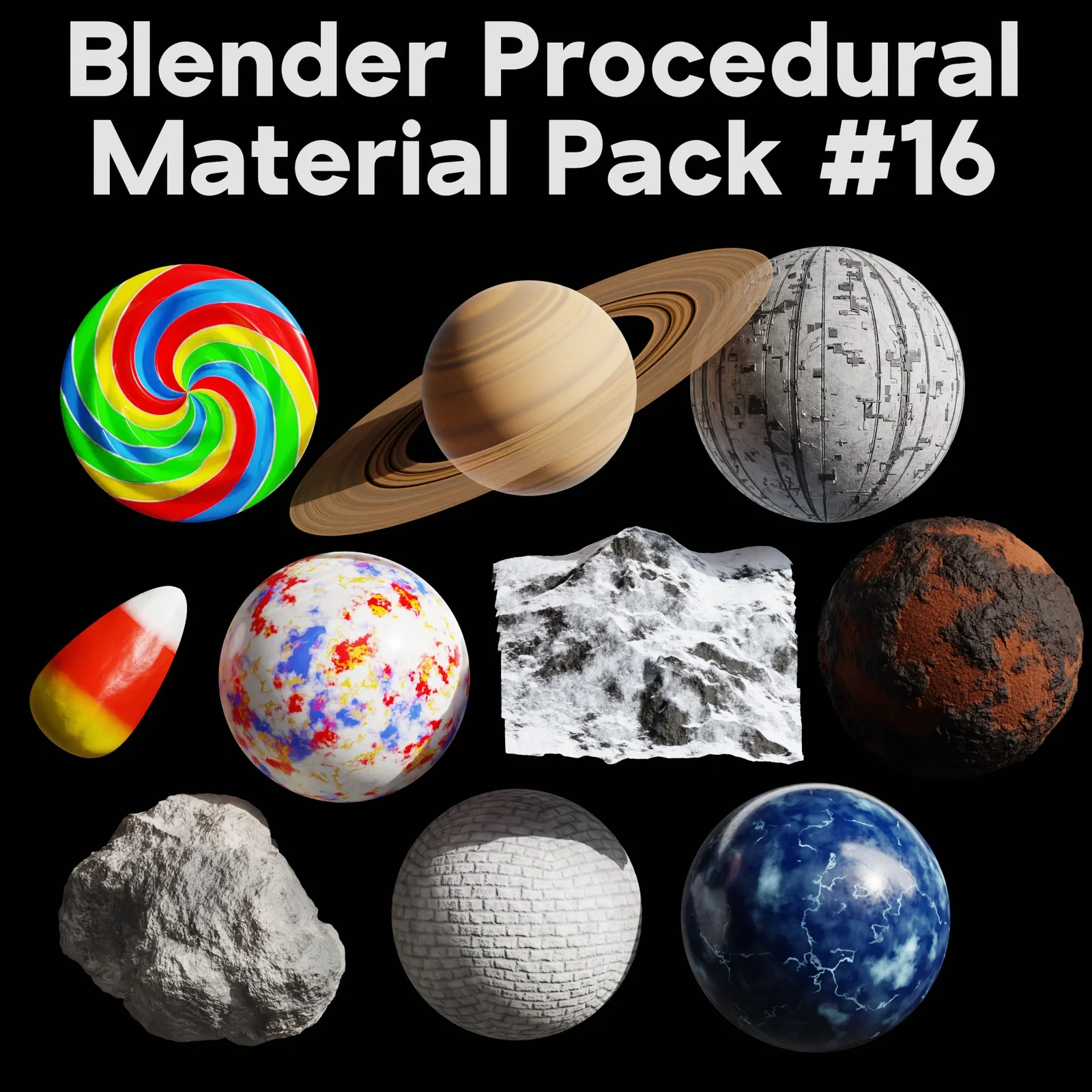 Procedural Material Pack 16 screenshot 2