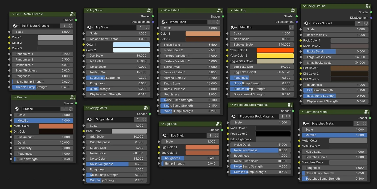 Procedural Material Pack 18 screenshot 2