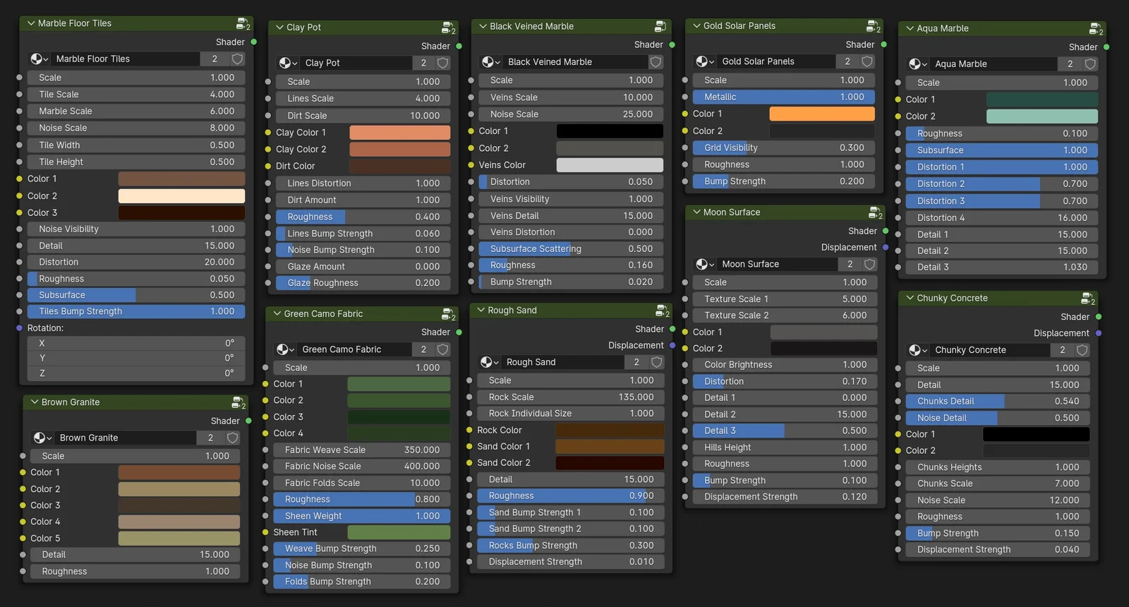 Procedural Material Pack 20 screenshot 2