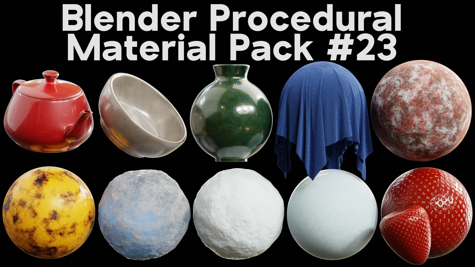 Procedural Material Pack 23 screenshot 2