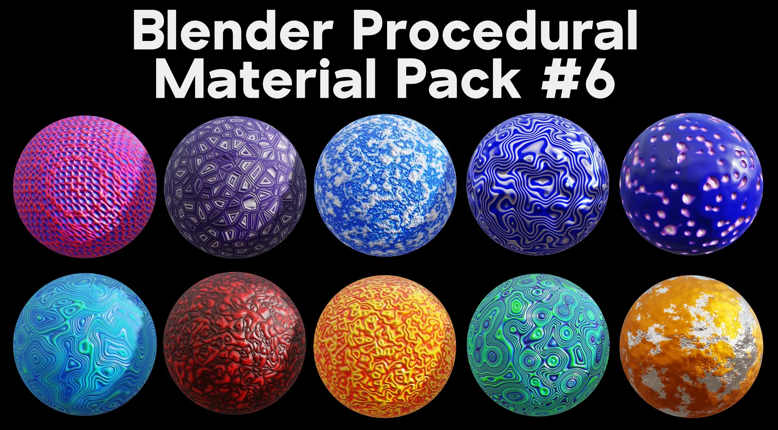 Procedural Material Pack #6 screenshot 2