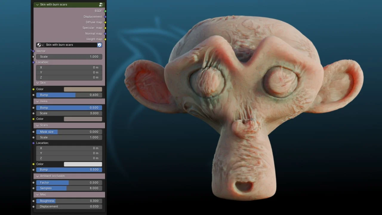 Procedural Horror Materials screenshot 7