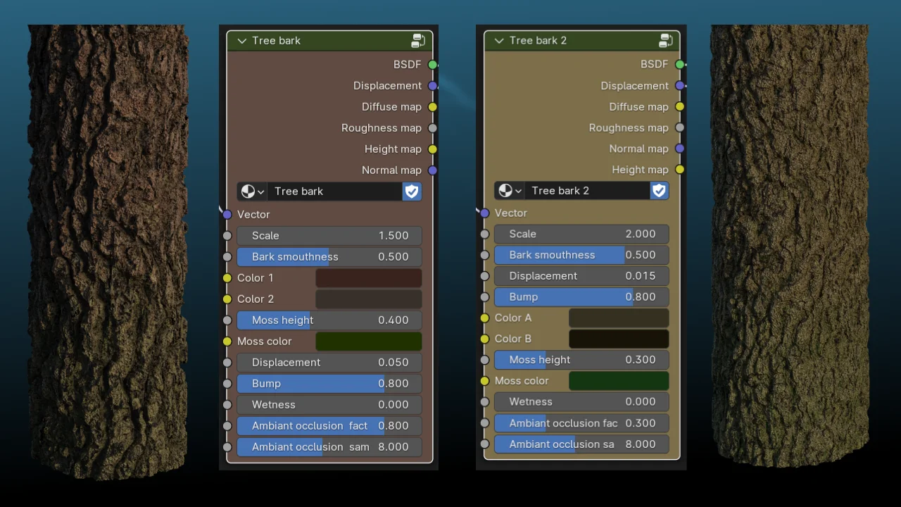 Procedural Nature Materials 1 screenshot 2