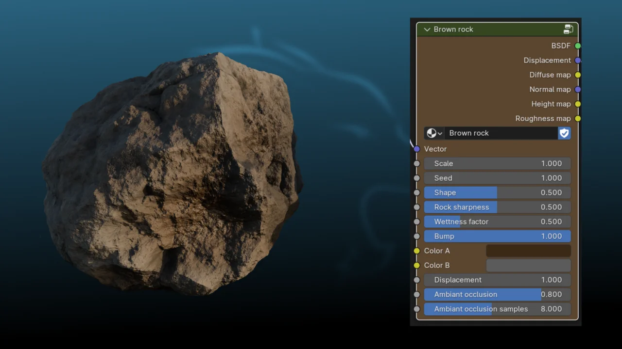 Procedural Nature Materials 1 screenshot 4