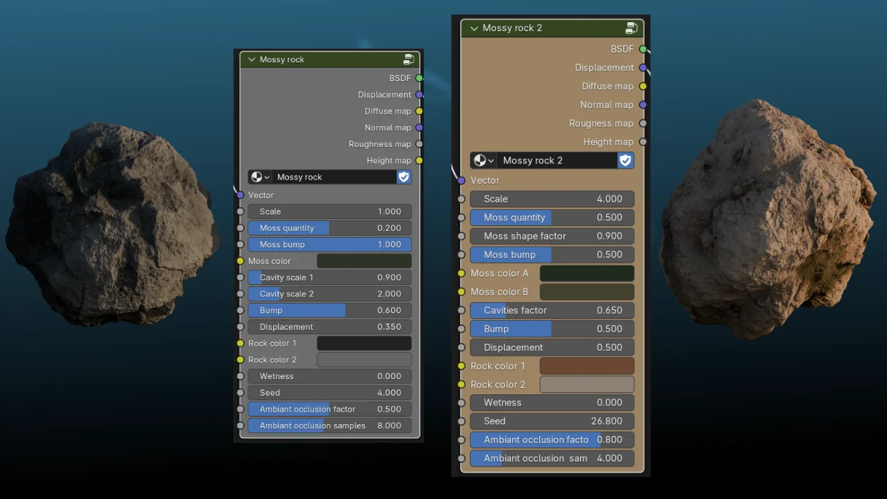 Procedural Nature Materials 1 screenshot 5