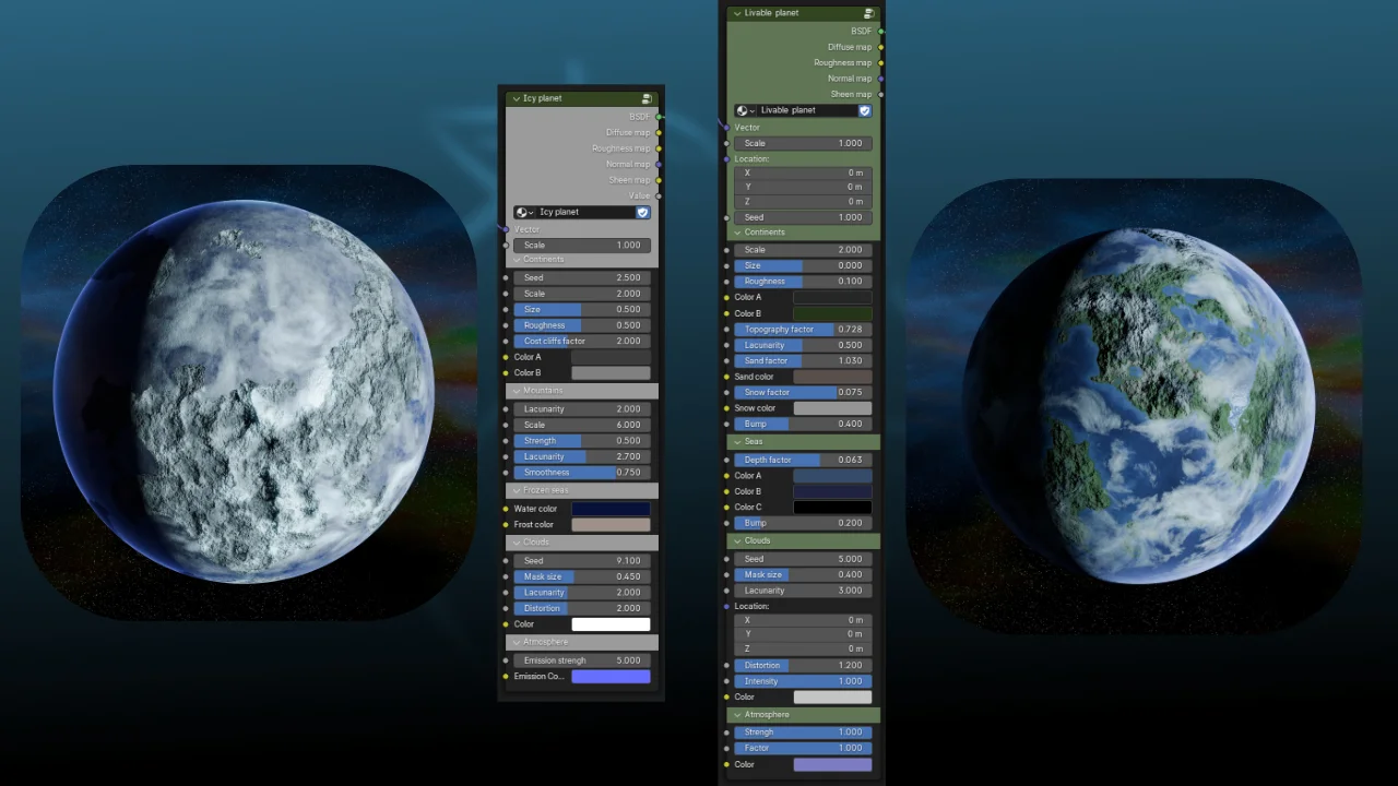 Procedural Space Pack screenshot 2